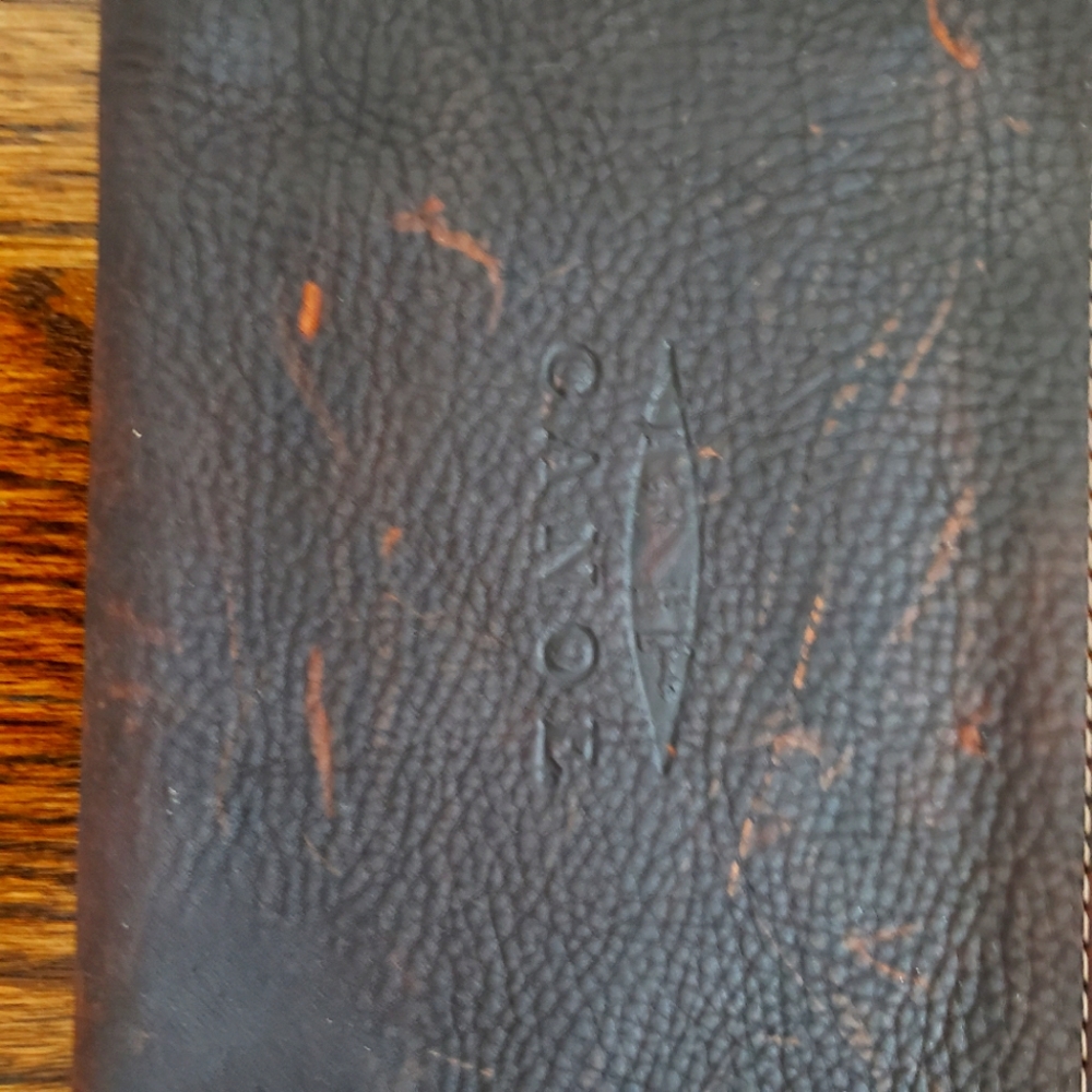 NWOT Canoe Leather Wristlet - Picture 3 of 3